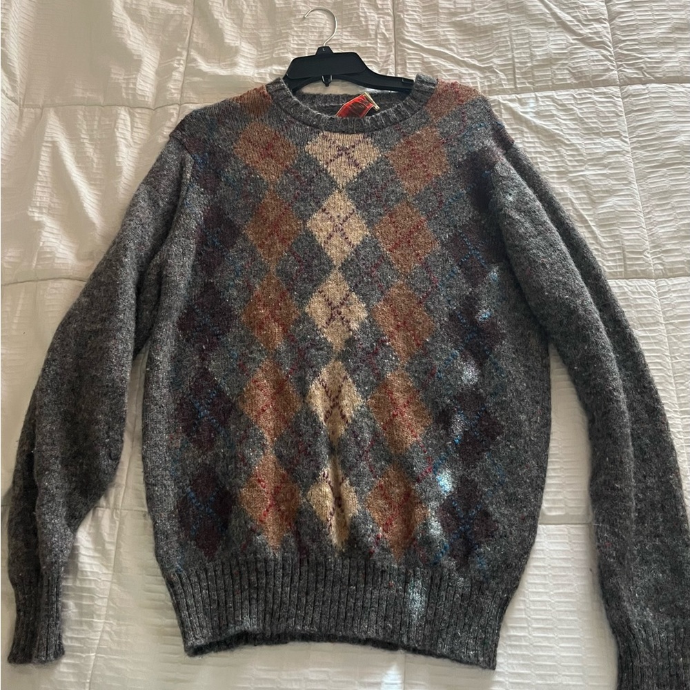 Vintage Fall Grandpa Sweater